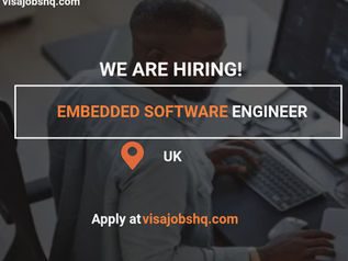 Embedded Software Engineer (UAVs), needed in the UK with visa sponsorship provided, Apply now