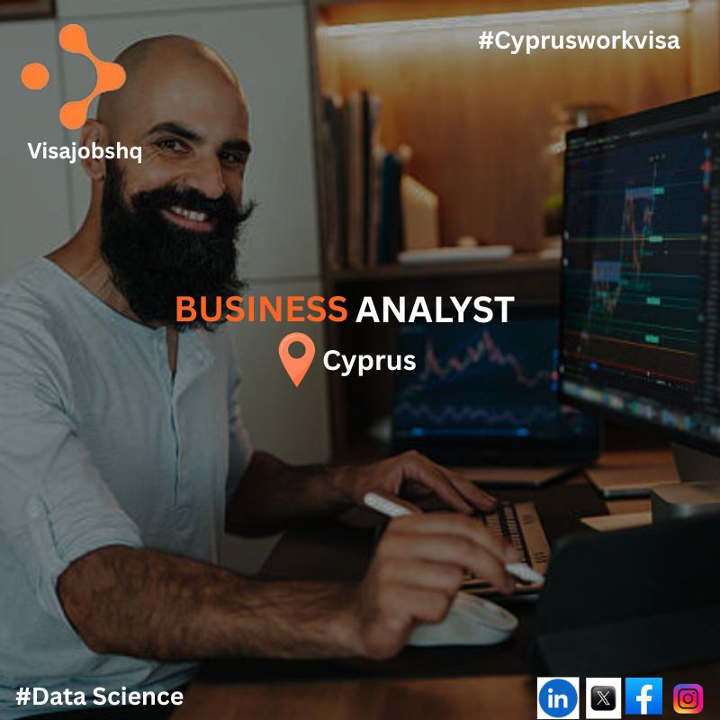 Business Analyst (SRS Writer) in Cyprus with visa sponsorship and relocation provided