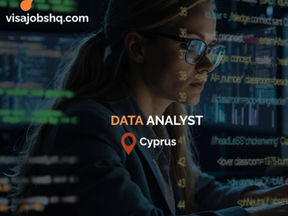 Data Analyst in Cyprus, company can relocate you and your family with sponsorship