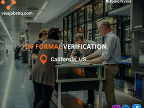 DV Formal Verification in California, Company sponsors qualified candidates for H-1B, O-1, TN, E-3, and other employment-based visas
