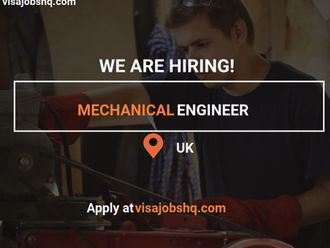 Mechanical Engineer needed in the UK with visa sponsorship provided, Apply now