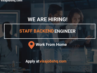 Staff Backend Engineer, Flexible Remote Work: Work from anywhere!