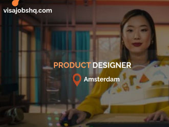 Product Designer in Amsterdam with relocation support provided