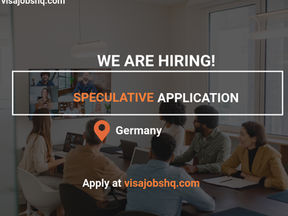 Speculative Application for Visa Sponsorship Jobs in Norway and Germany Submit Your CV Now