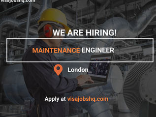 Maintenance Engineer needed in the UK with visa sponsorship, apply now