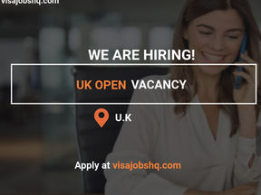 Work in the UK: Visa Sponsorship Available for Roles in Engineering, Sales, and Finance, Apply Now
