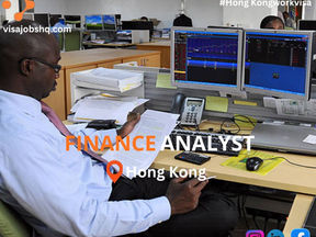 Finance Analyst in Hong Kong, Company can sponsor visas for qualified candidates