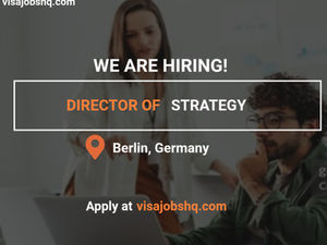 Director of Solution Delivery & Strategy in Berlin, Visa Sponsorship is Available for this Role