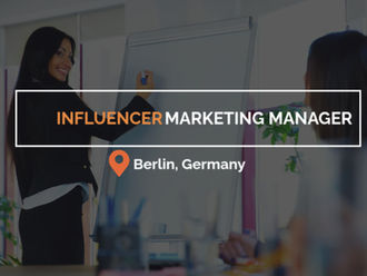 Influencer Marketing Manager in Berlin with visa sponsorship available to Germany