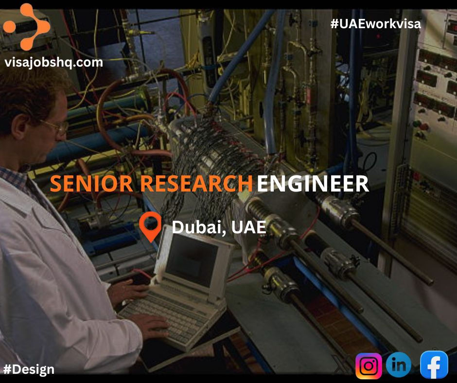 Senior Research Engineer in Hong Kong with visa sponsorship