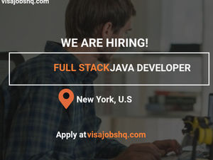Full Stack Java Developer (Hybrid role) Manhattan, NY, H-1B forms will be provided to candidates already based in the USA