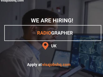 Radiographer - General position open in the UK with visa sponsorship, UK experience vital