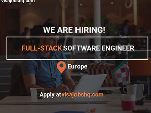Full-Stack Software Engineer in Europe, relocation assistance and visa sponsorship open to those who need it