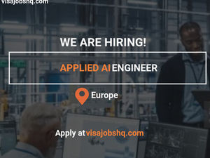 Senior/Staff Applied Scientist - Relocate to Europe, we can sponsor your visa and support your relocation financially
