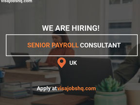 Oracle Senior Payroll Consultant position open in the UK with visa sponsorship provided