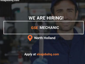 GSE Mechanics Wanted in Amsterdam Visa Sponsorship to the Netherlands Provided Full EU or UK Driver’s License Required Apply Now