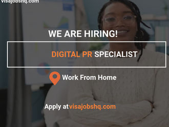 Digital PR Specialist, We’re a 100% remote company, so you can work from anywhere