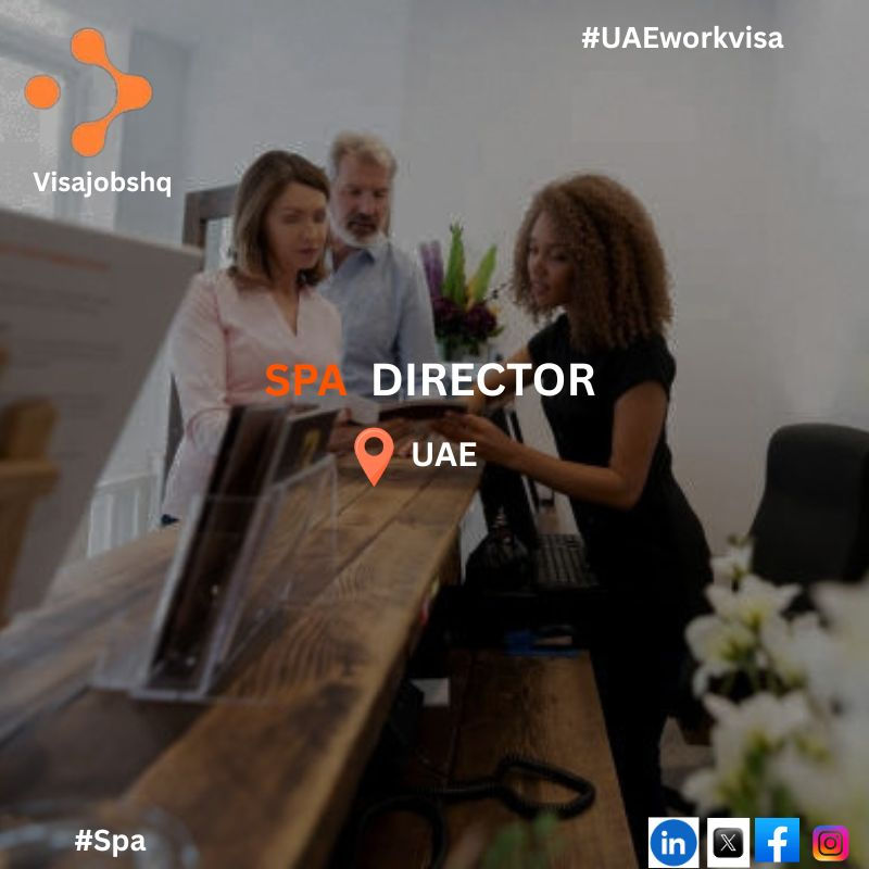 SPA Director at a Luxury Hotel in Kazakhstan, visa sponsorship for International Candidates