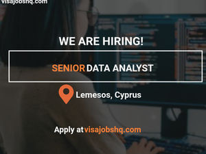 Senior Data Analyst, Full relocation coverage for you and your family to Cyprus (Limassol)