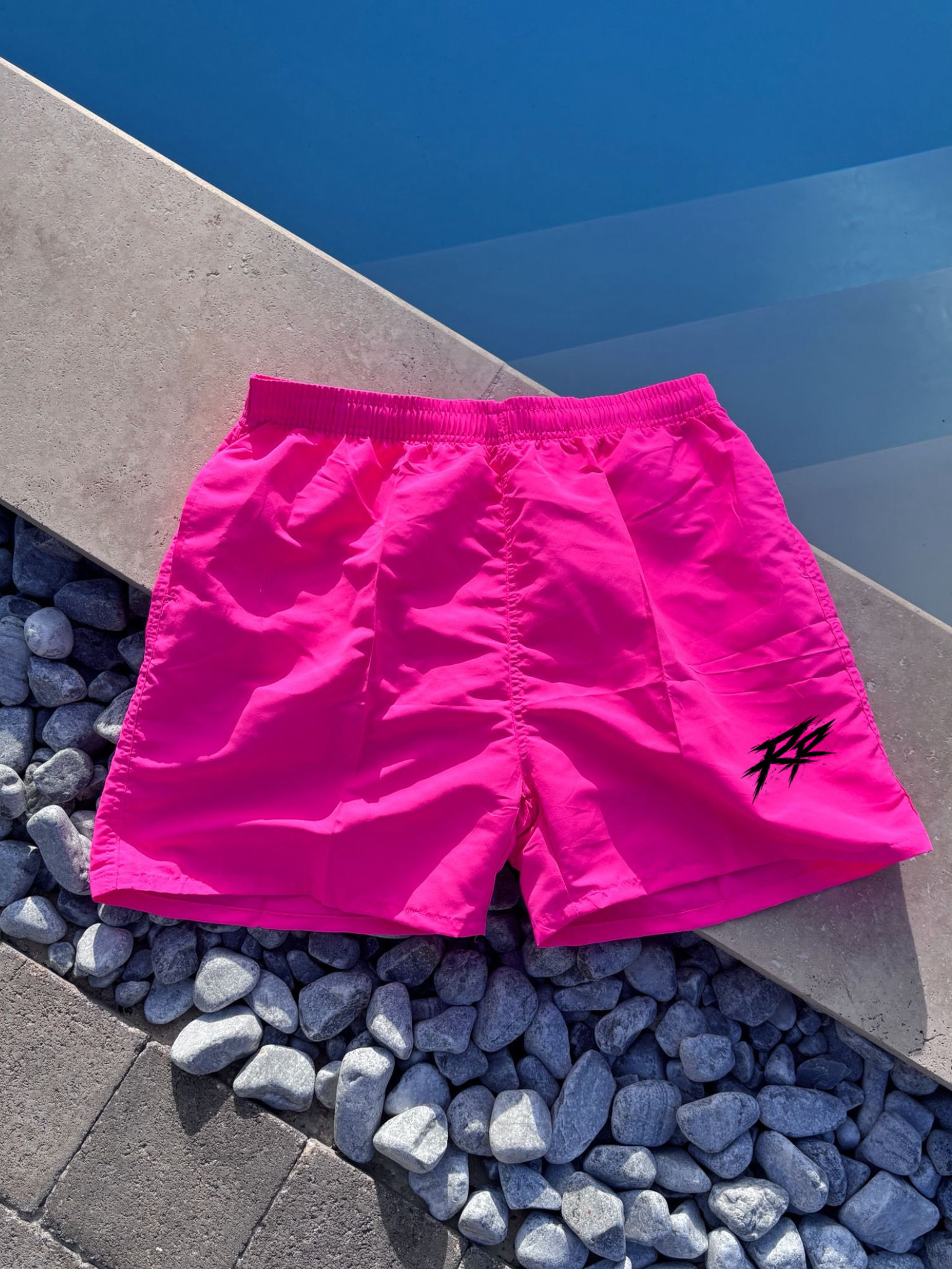 SHORT DE BAIN RR CARBON – FLUO EDITION