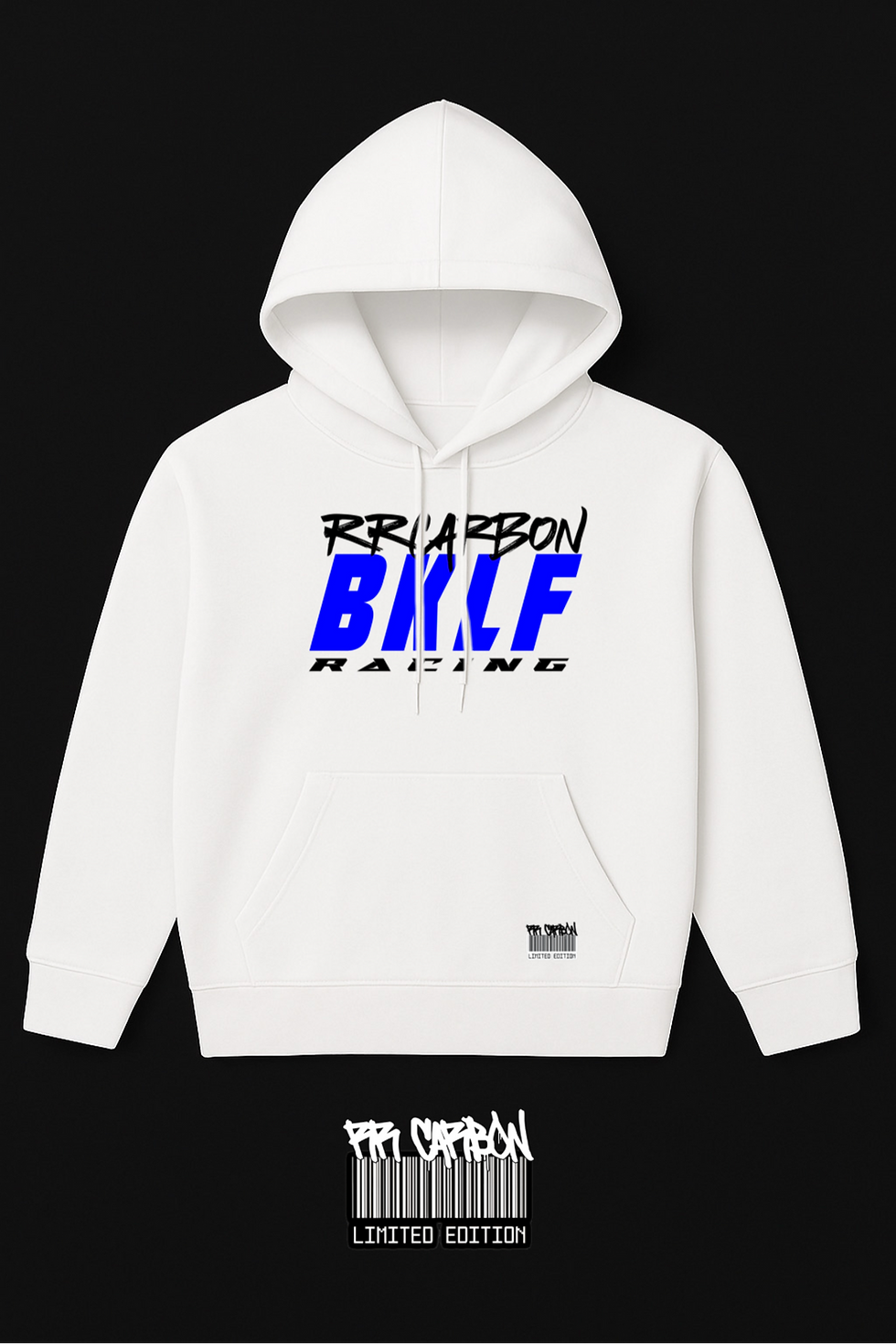 HOODIE BKLF RACING WHITE 