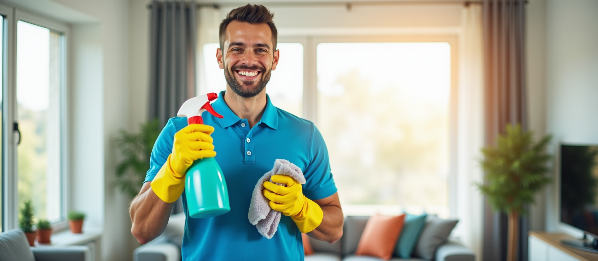 Service with a smile.
