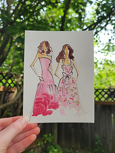 Wedding Guest Illustration