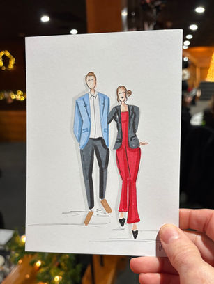 Olivia Colletti Live Illustration