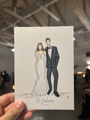 Olivia Colletti Live Illustration