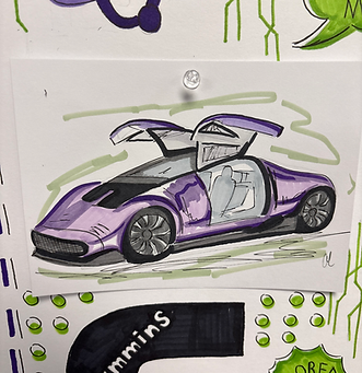 Corporate Car Show Event Artist