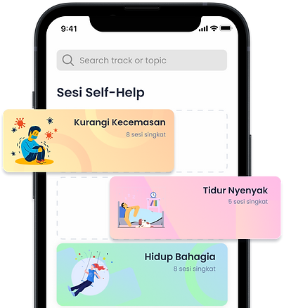 Tampilan Fitur Self Help