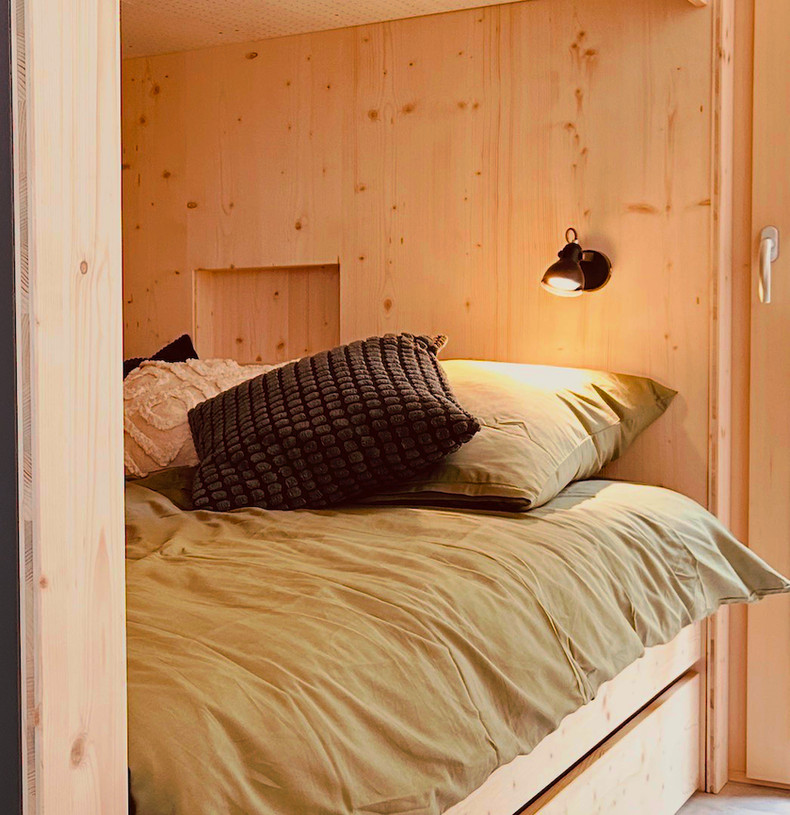 Unteres Doppelbett