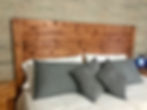 Finished headboard & wall panel