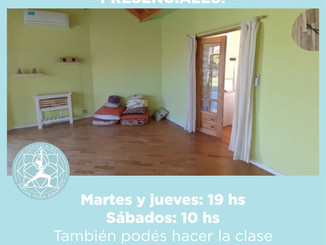 Vuelven las clases Presenciales