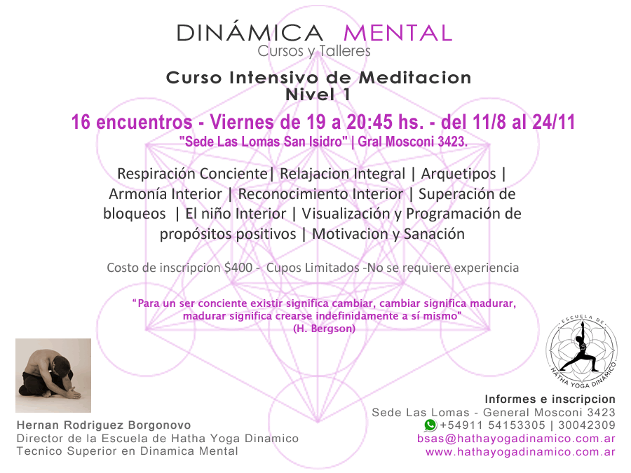 Curso de Dinamica Mental y Meditacion