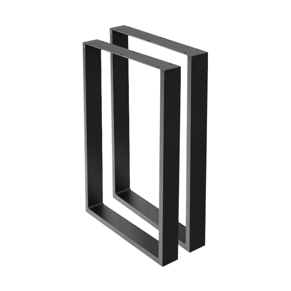 Thumbnail: Artiss Metal Table Rectangular