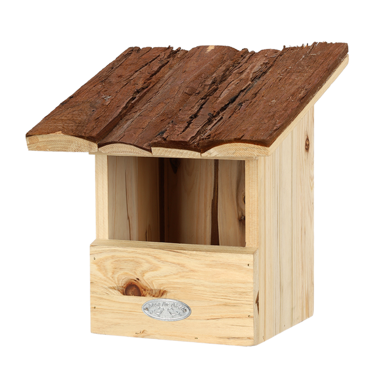 Nestkast Roodborstje boomschorsdak