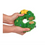Thumbnail: petface christmas remy wreath dog toy puppy toy strong and tough rubber inside and fluffy outer decorated for christmas