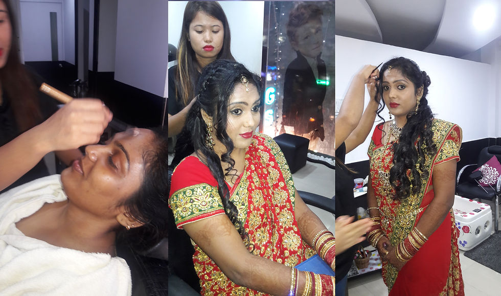 Bridal Makeup & Hair Do @ Hair STORY