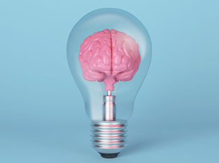 Brain in a light bulb for innovation