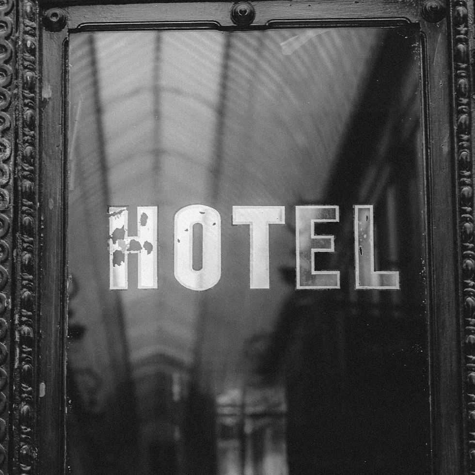 Vintage hotel door | Ultrabrand