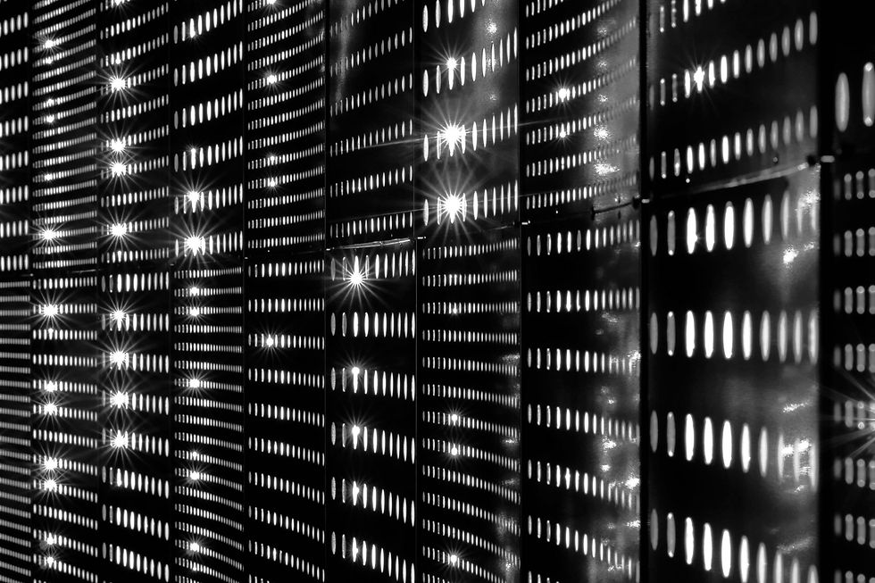 Database lines and fields on abstract digital background