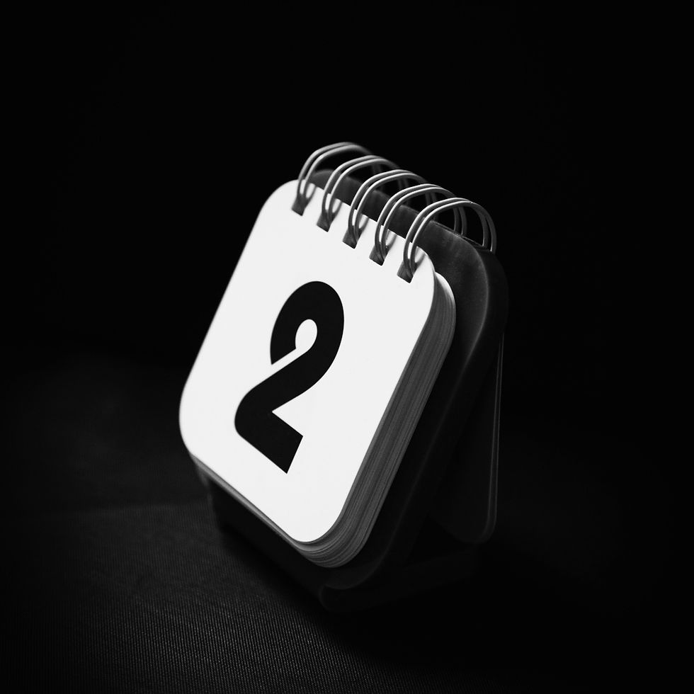 Mini Desk Calendar | Ultrabrand