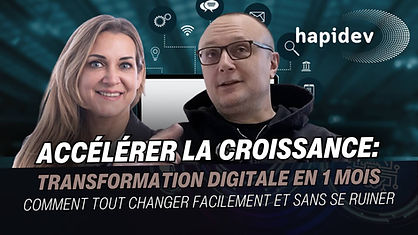 Hapidev Podcast Episode: Digital Transformation in 1 Month