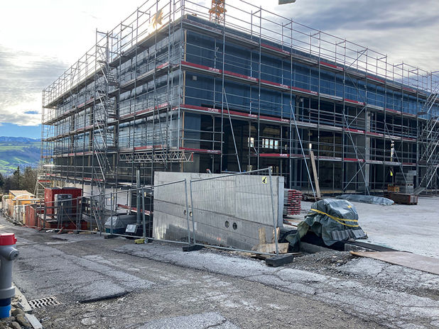 Aklin Servicetec Neubau Dezember 2023