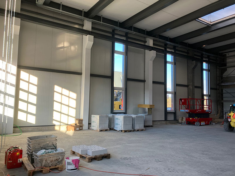 Aklin Servicetec Neubau März 2024