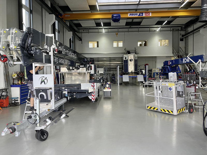 Aklin Servicetec Neubau Oktober 2024
