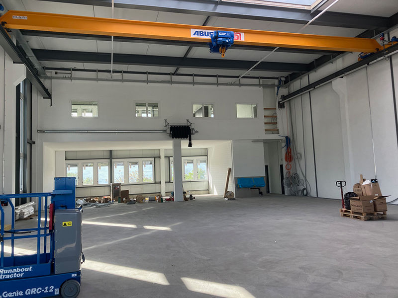 Aklin Servicetec Neubau April 2024