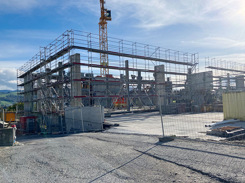 Aklin Servicetec Neubau Oktober 2023