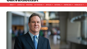 Feature ARTICLE in Salvationist magazine on Restorative Justice